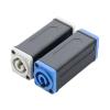 QZLIBEFUD 1pc LED AC Coupler Adapter Extender Connector Quality Panel Straight Adapter Blue White(White) view 3