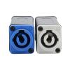 QZLIBEFUD 1pc LED AC Coupler Adapter Extender Connector Quality Panel Straight Adapter Blue White(White) view 4