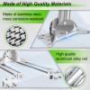 Ybervont Adjustable Stainless Steel Starlink Gen 3 Roof Mount for Standing Seam Metal Roof, 0-30 Adapter view 2