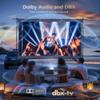 [1200 ANSI & Audio by DBX-TV] Alvar Projector with WiFi 6 and Bluetooth, 30W Speakers, NetfIix Certified & DoIby Audio Outdoor Proyector, Auto Focus Native 1080P Smart Projector, Black view 4