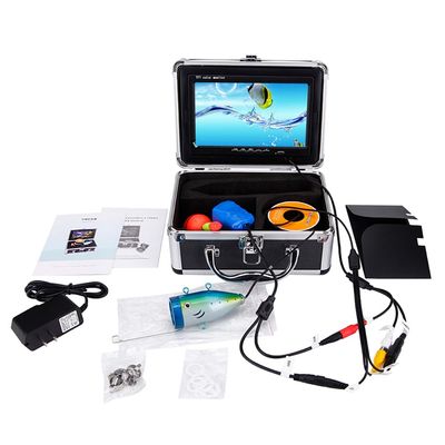 ACAGALA Underwater Fishing Camera 7 Inch LCD Monitor IP68 Waterproof 1000TVL Fish Finder