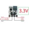 10PCS Down Regulator 5A High Efficiency Fast Response Synchronous Step 4.5-28V to 3V 3.3V 4V 5V 6V 9V 10V 12V DC-DC Buck Converter (10PCS 3V3) view 2