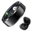 HFDJRWK Tracker Smart Ring Sleep Monitor Suitable for Exercise Distance and Calories Compatible with Android iOS(Black,10#) view 1