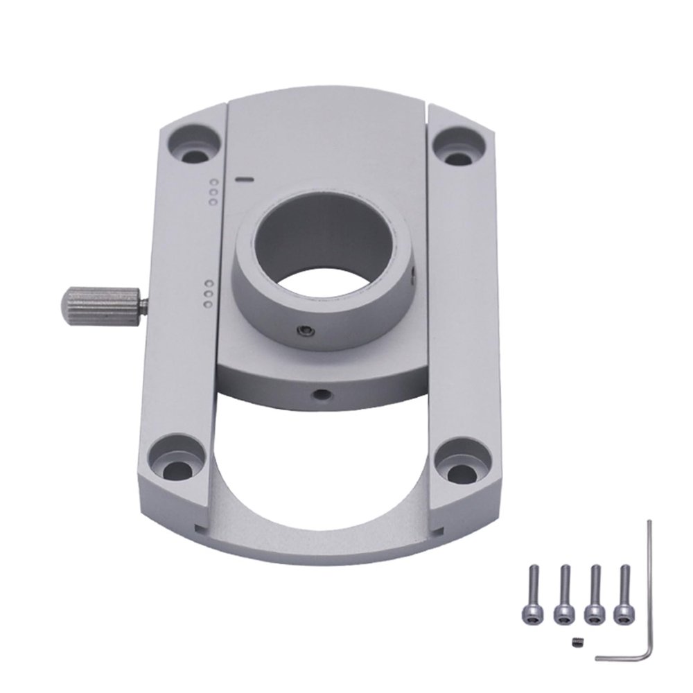 boxidixi Metal Phonograph HiFi-SME Conversion Arm Inner Hole 20mm Converter Plate for Turntable- Disc l Recorder