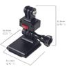 BGNing Aluminum Helmet Three Card Quick Accessories Dry Fixed Seat Rotating Three Card Slot Screw Disassembly for 12 Series/Sports Cameras with Two Cards view 2