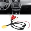 Zohisin Car Adapter Line Out PVC Vehicle Line Adapter Cable Replacement ISO Adapter for for Car Systems view 2