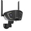 8MP Poe Security Camera System,4G Outdoor Wifi Surveillance Camera POE Dual Lens 180 Ultra Wide Angle Color Night Vision Security Camera,Poe wifi no card view 1