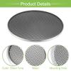 ACROPIX Universal 8" Car Speaker Grills Cover Mesh Round 8 Inch Audio Speaker Subwoofer Guard Protector Case Iron Plating Silver Tone Black - Pack of 2 view 4