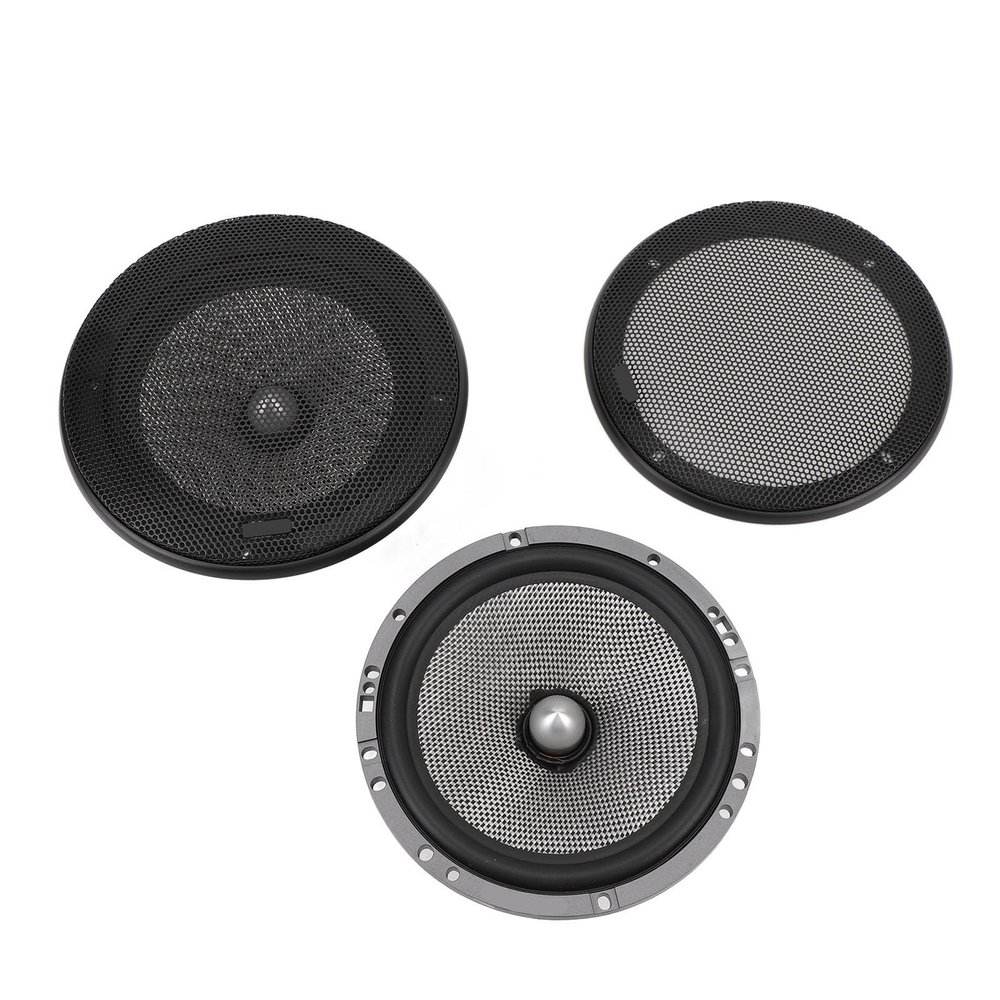 Car Stereo Speaker System, 6.5inch Car Speaker Crossovers Tweeters Set High Fidelity Component System Sensitive for Home Public Place