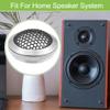 ACROPIX Universal 1.5" Car Speaker Grills Cover Mesh Round 1.5 Inch Audio Speaker Subwoofer Guard Protector Case Iron Aluminum Alloy Silver Tone Black - Pack of 2 view 3