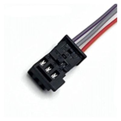 PriaRi Connector 1/5/10Pcs 3 Pin Stereo Connector Wiring Harness Spaker Tweeter Atmosphere Light Treble P1ug Pigtail 1-968700-1 1C0973119B(3P Female,1Pc)