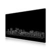 LL-COEUR Black Large Gaming Mouse Pad 23.6x15.7x0.12inch Extended Computer Laptop Keyboard Mouse Mat XXL Oversized PC Office Desktop Protector Mat XL view 1
