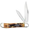 Case XX WR POCKET KNIFE, PEANUT - 6.5 BONESTAG, 2 7/8 INCHES CLOSED, ITEM #39876 view 1