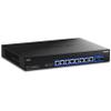 TRENDnet 10-Port 10G Unmanaged Switch, TEG-S7102, 8 x 10G RJ-45 Ports, 2 x 10G SFP+ Ports, 200Gbps Switching Capacity, Rackmount Design, Lifetime Protection, Black view 1