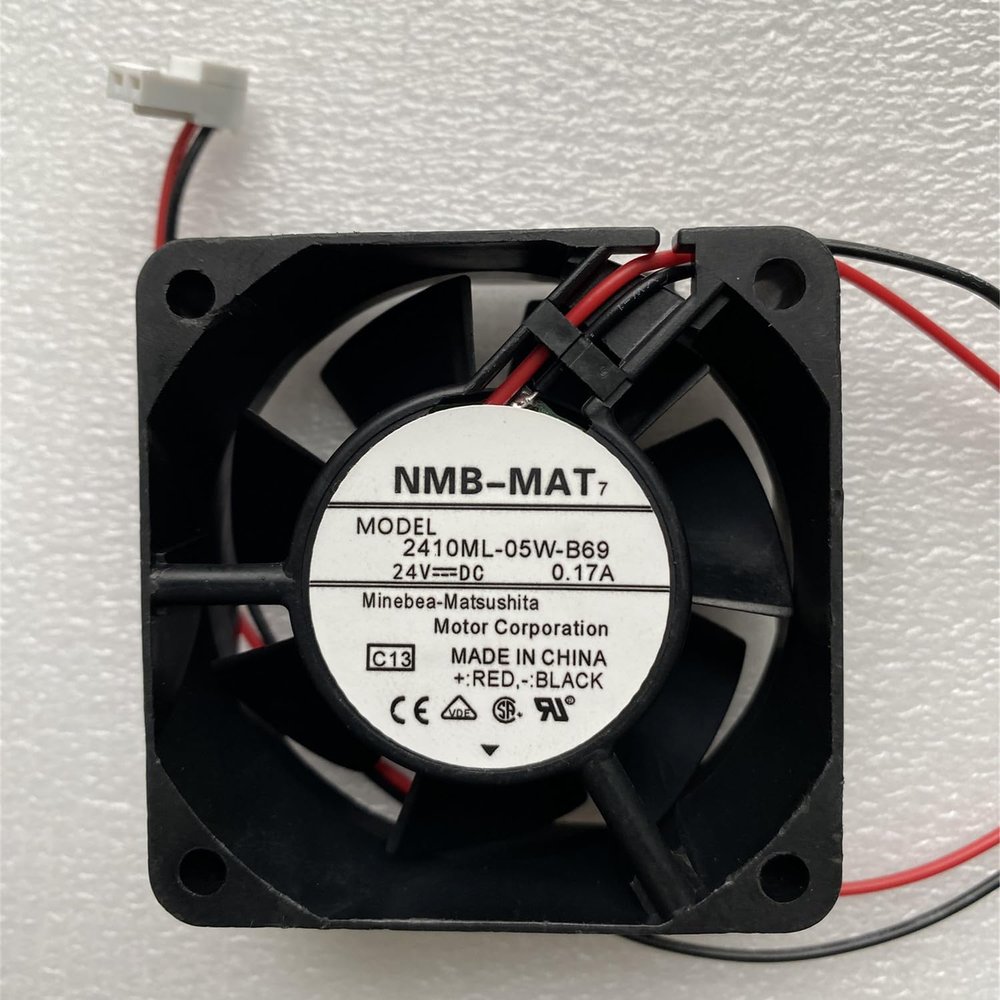 AJSWISH 2410ML-05W-B69 DC24V 0.17A 6CM 6025 Inverter Cooling Fan for 2410ML-05W-B69 Fan