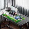 LL-COEUR Green Plant Extended Mouse Mat 31.4x15.7x0.12inch Laptop Keyboard Pad with Non-Slip Rubber Base Long Desk Topper Mat for Gaming Office Home view 3