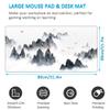LL-COEUR Landscape Extended Mousepad 31.4x15.7x0.12inch Waterproof Keyboard Mouse Mat with Anti-Slip Rubber Base Long Desk Pad for Gamer Office Home view 2