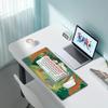LL-COEUR Green Plant Extended Mouse Mat 27.5"x11.8"x0.12" Laptop Keyboard Pad with Non-Slip Rubber Base Long Desk Topper Mat for Gaming Office Home XXXL view 3