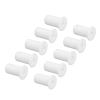 10pcs Cable Routing Kit for for Silicone Cable Feed Through Bushings Wall Grommet for Series Cable 0.75in Diameter (White) Cable Raceways wire pass through Cable Raceways view 2