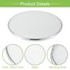 ACROPIX Universal 6" Car Speaker Grills Cover Mesh Round 6 Inch Audio Speaker Subwoofer Guard Protector Case Iron Plating Silver Tone White - Pack of 2 view 4