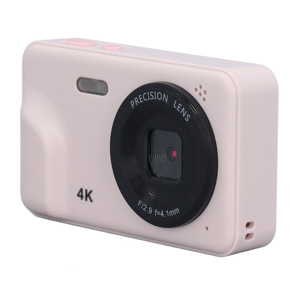 BTSEURY Camera for Kids, Digital Camera, Color FHD 4K 48MP Point Shoot 8X Zooming Compact Small Digital Camera,