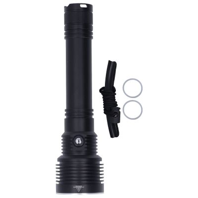 Diving Flashlight, Aluminum Alloy 6 Modes Diving Light Strong Light IPX8 for Underwater Photography