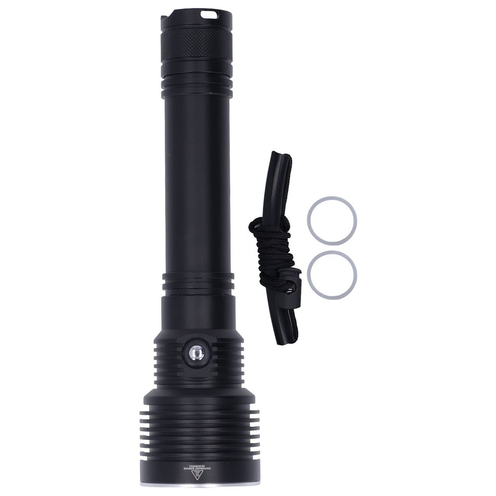 Diving Flashlight, Aluminum Alloy 6 Modes Diving Light Strong Light IPX8 for Underwater Photography