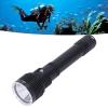 Diving Flashlight, Aluminum Alloy 6 Modes Diving Light Strong Light IPX8 for Underwater Photography view 4
