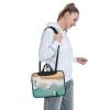 15.6 inch Slim Laptop Case with Strap Laptop Tote Bag Computer Messenger Bag Travel Essentials - Romantic Beach view 2