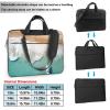 15.6 inch Slim Laptop Case with Strap Laptop Tote Bag Computer Messenger Bag Travel Essentials - Romantic Beach view 4