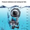 JNIYHGENS 40m Waterproof PC Case Underwater Housing Diving Shells Protective Cover for 360 Action Camera Replacement Accessory view 3