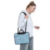 15.6 inch Slim Laptop Case with Strap Laptop Tote Bag Computer Messenger Bag Travel Essentials - Gold Mermaid Scale view 4