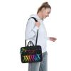 13 inch Slim Laptop Case with Strap Laptop Tote Bag Computer Messenger Bag Travel Essentials - Dance With Music view 4