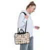 13 inch Slim Laptop Case with Strap Laptop Tote Bag Computer Messenger Bag Travel Essentials - I Love French Bulldog view 4