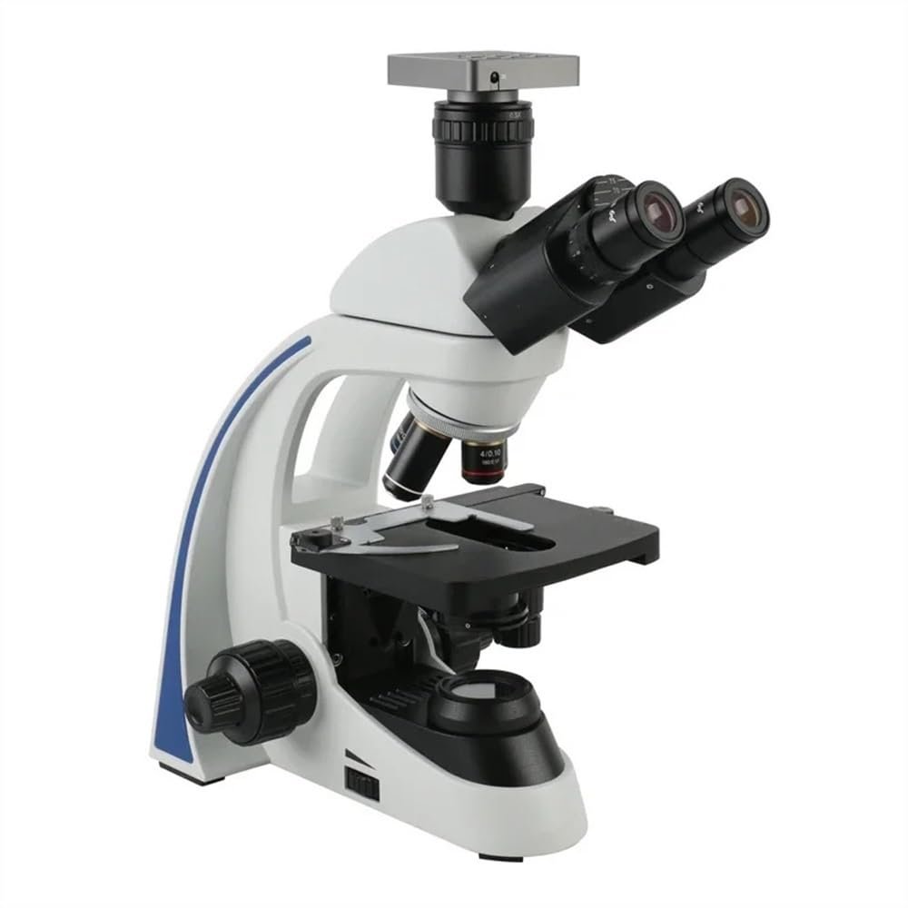 ZTBH Microscope Accessories Kit 40X-1000X 2000X Trinocular Biological Microscope 8.3MP 4K 1080P HDMI Type C Video Camera Microscope Slides
