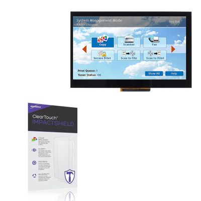 BoxWave Screen Protector Compatible with Newhaven Display NHD-7.0-800480EF-ASXN#-CTP - ClearTouch ImpactShield (2-Pack), Impenetrable Screen Protector Flexible Film