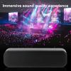 KJAOYU USB Speakeder Mini Soundbar - Dual Horns & Power, Compact Stereo for Office, Party, Home view 4
