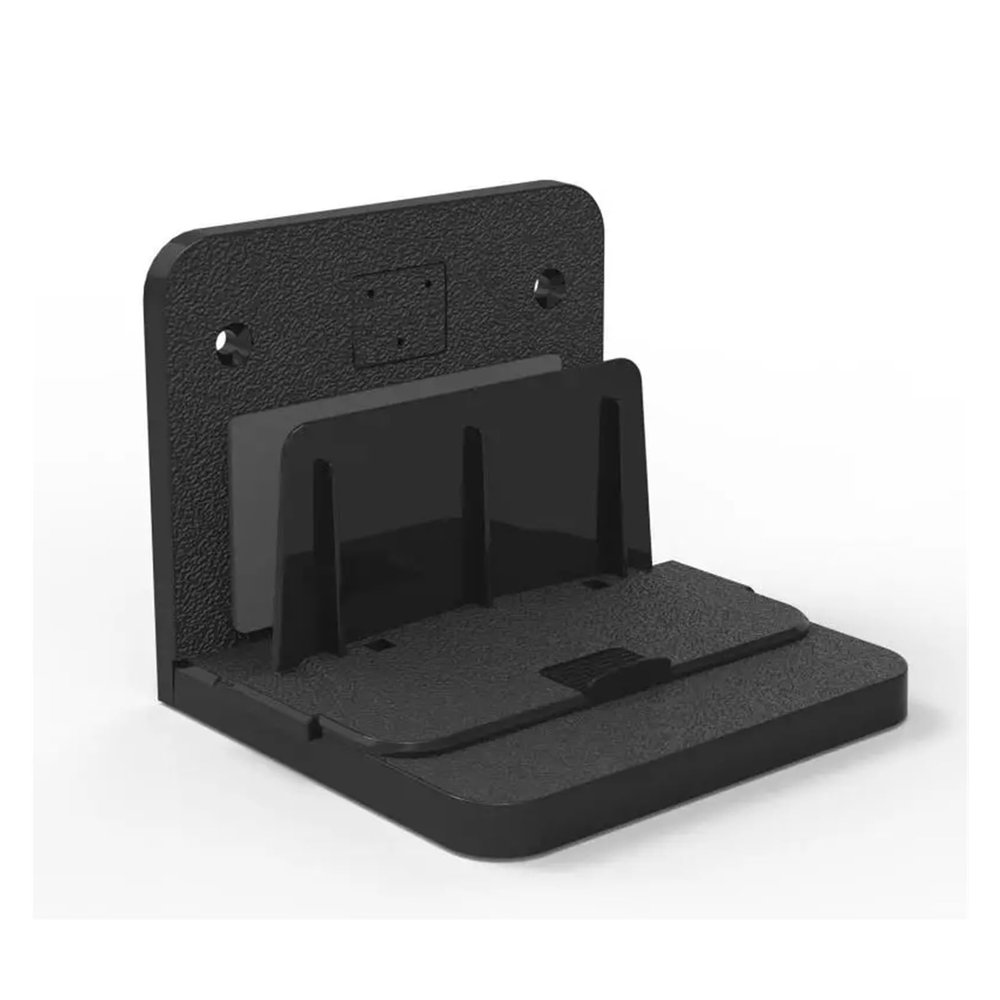 AVXANKTG Wall Mount Bracket Multi-Compatible Sturdy Load-Bearing Space-Saving Small Device TV Box Bracket(Black)