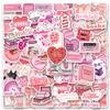 120Pcs Pink Book Stickers, Booktok Reading for Kindle Stickers, Aesthetic Kindle, Book Gifts foiTeens and Adults Women, Girls view 1