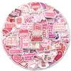 120Pcs Pink Book Stickers, Booktok Reading for Kindle Stickers, Aesthetic Kindle, Book Gifts foiTeens and Adults Women, Girls view 2
