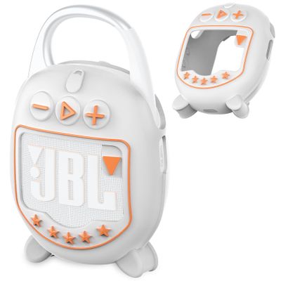 JCHPINE Silicone Cover Case for JBL Clip 5 Portable Bluetooth Speaker