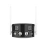 4MP 2K Security Camera Outdoor Dual Lens Wide Angle 180 Wifi IP Camera ICSEE Ai Human Detect Outdoor Ultra Color Night Vision Surveillance Camera,No sd card view 1