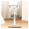 AVXANKTG Adjustable Floor Standing TV Stand Removable with Art Stand for 32 55 65 75 Inch TV(Black) view 2