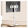 AVXANKTG Adjustable Floor Standing TV Stand Removable with Art Stand for 32 55 65 75 Inch TV(Black) view 3