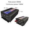 3000W Pure Sine Wave Inverter, DC 12/24/48V to AC 110/220V Power Inverter with AC Outlets, Two Wires, Car Power Converter, for Truck, Home, Vehicles, Boat,DC48VtoAC110V view 2