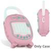 JCHPINE Silicone Cover Case for JBL Clip 5 Ultra Portable Bluetooth Speaker, Protective Skin Accessories for JBL Clip 5 Pro Sound Bluetooth Speaker Stand Up (Only Case) (Pink) view 3