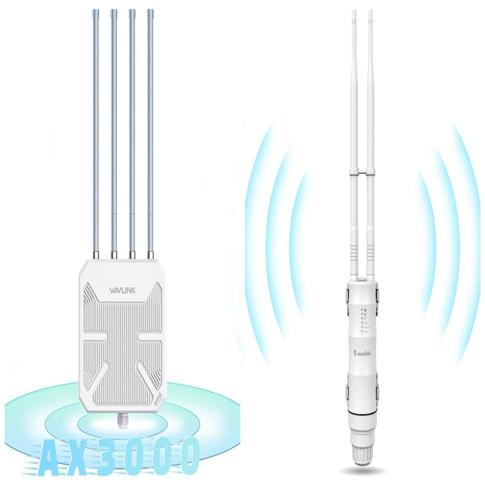 WAVLINK AX3000 WiFi 6 Wireless Outdoor Wireless Access Points,AC600 WiFi Repeater