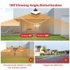 6MP Security Camera Outdoor180 Ultra Wide View Angle Panoramic WIFI Dual Lens Fixed IP Camera AI Human Detection Security Cam,Wifi add 32g tf view 3