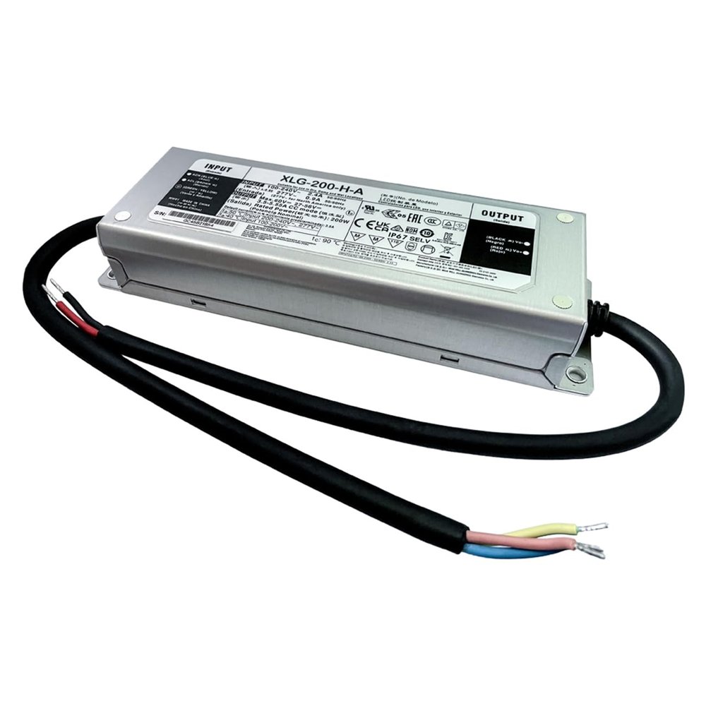 (1PC) XLG-200-H-A 200W Constant Power Mode LED Driver 3500mA 27 to 56V