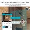 Mini Security Camera Outdoor/Indoor with Spotlight,Wifi Plug-In 2.5K/4MP HD Full-Color Night Vision Home Cam with AI Human Detection, Cloud/TF Card Storage,With 64g card view 3